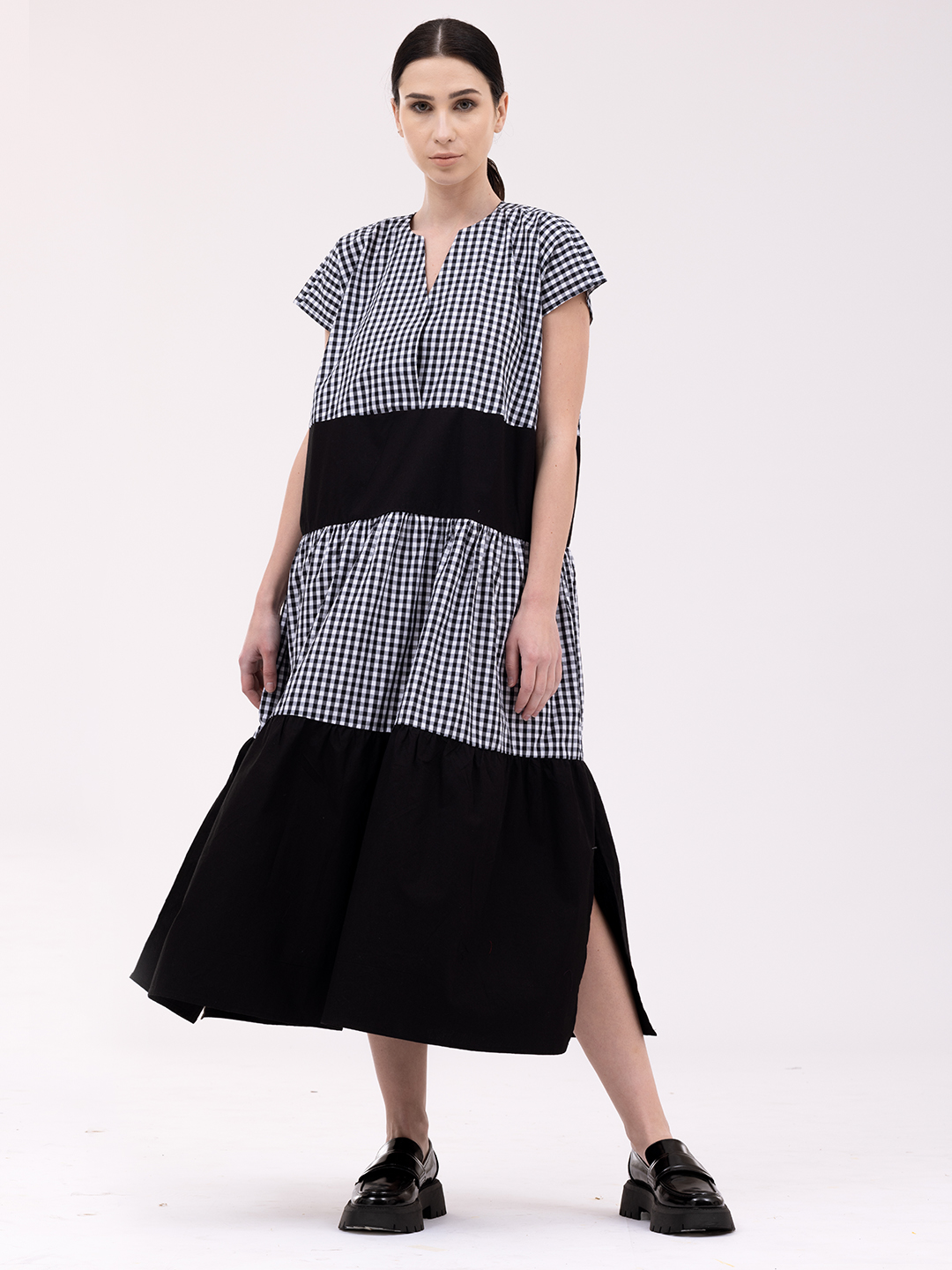 3 Tier Easy Go Casual Dress - Front