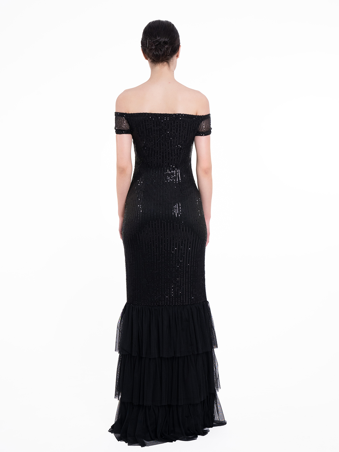 Black Evening Gala Gown -0