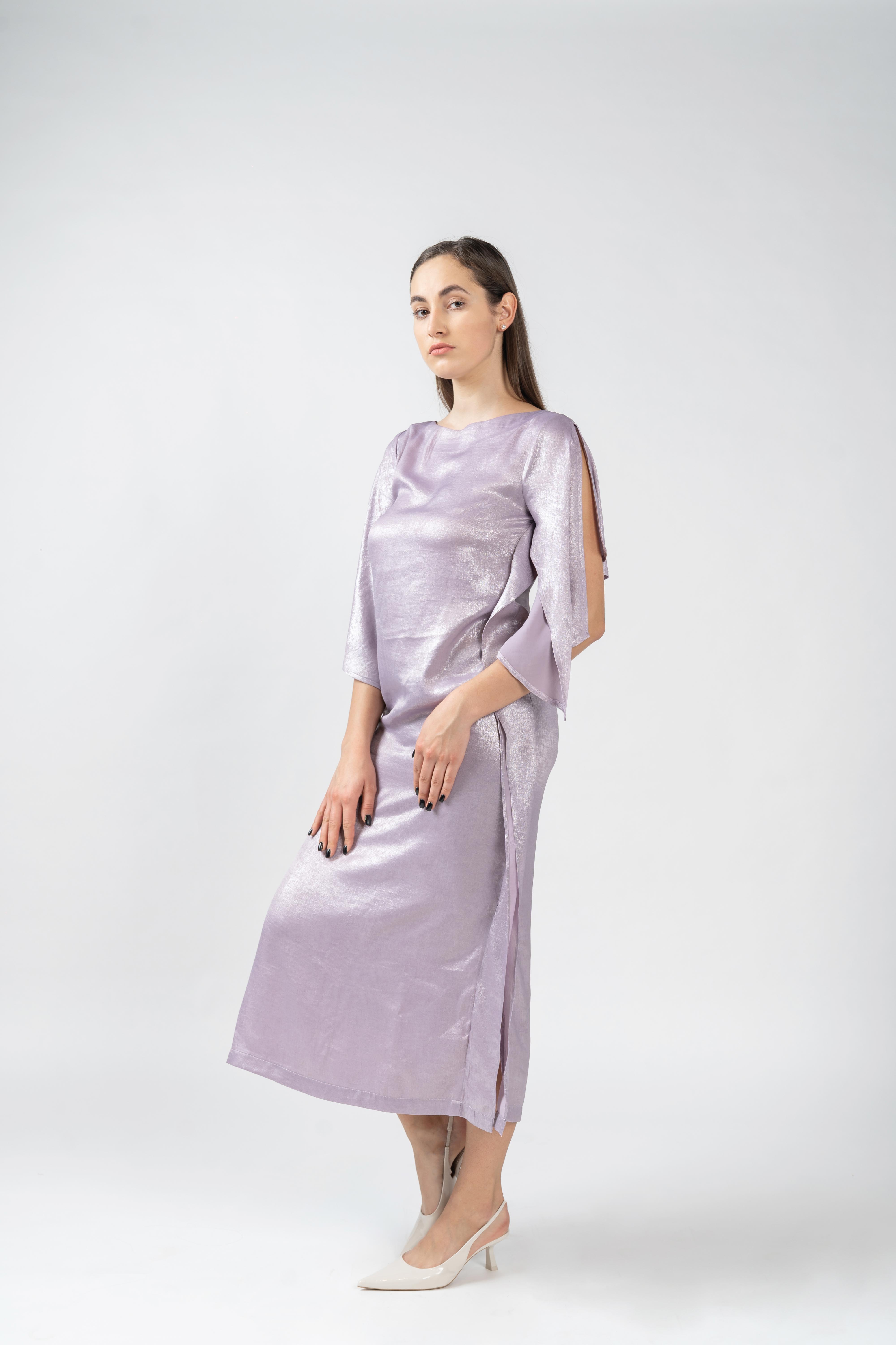 Kaftan Maxi  Dress Lavender -1