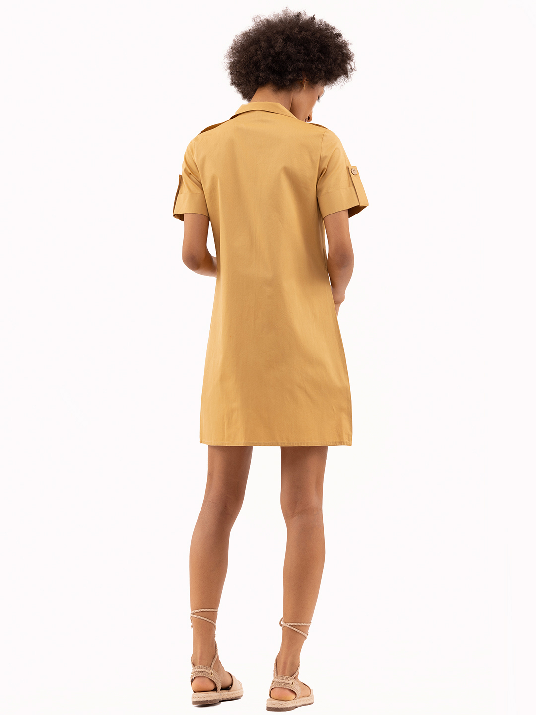 Classic Macaroon Shirt Dress -1