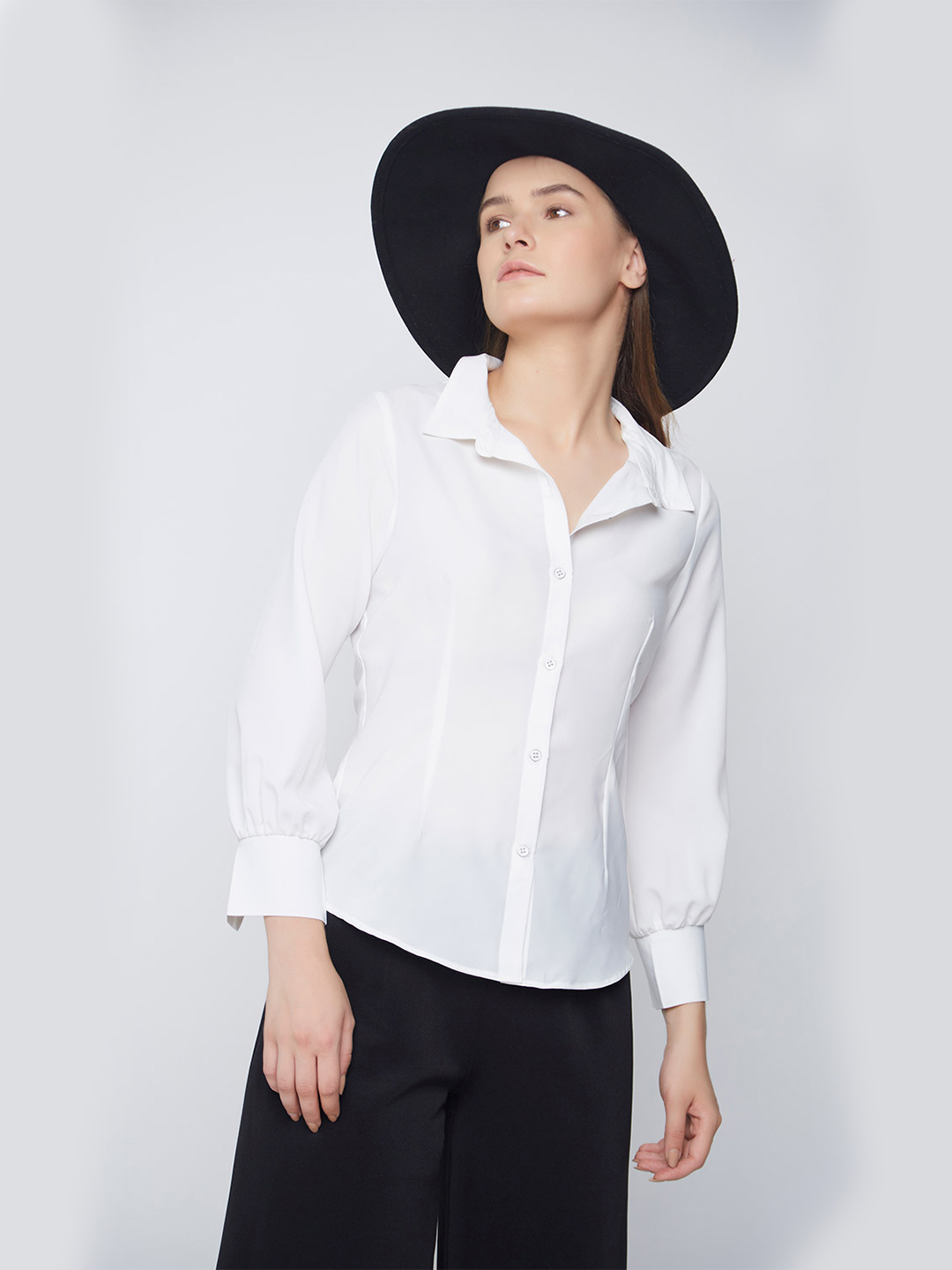 Business Formal Shirt White - Front