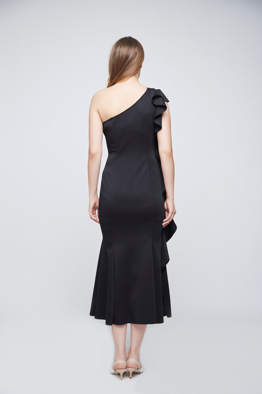 Bodycon Black Punto Dress -1