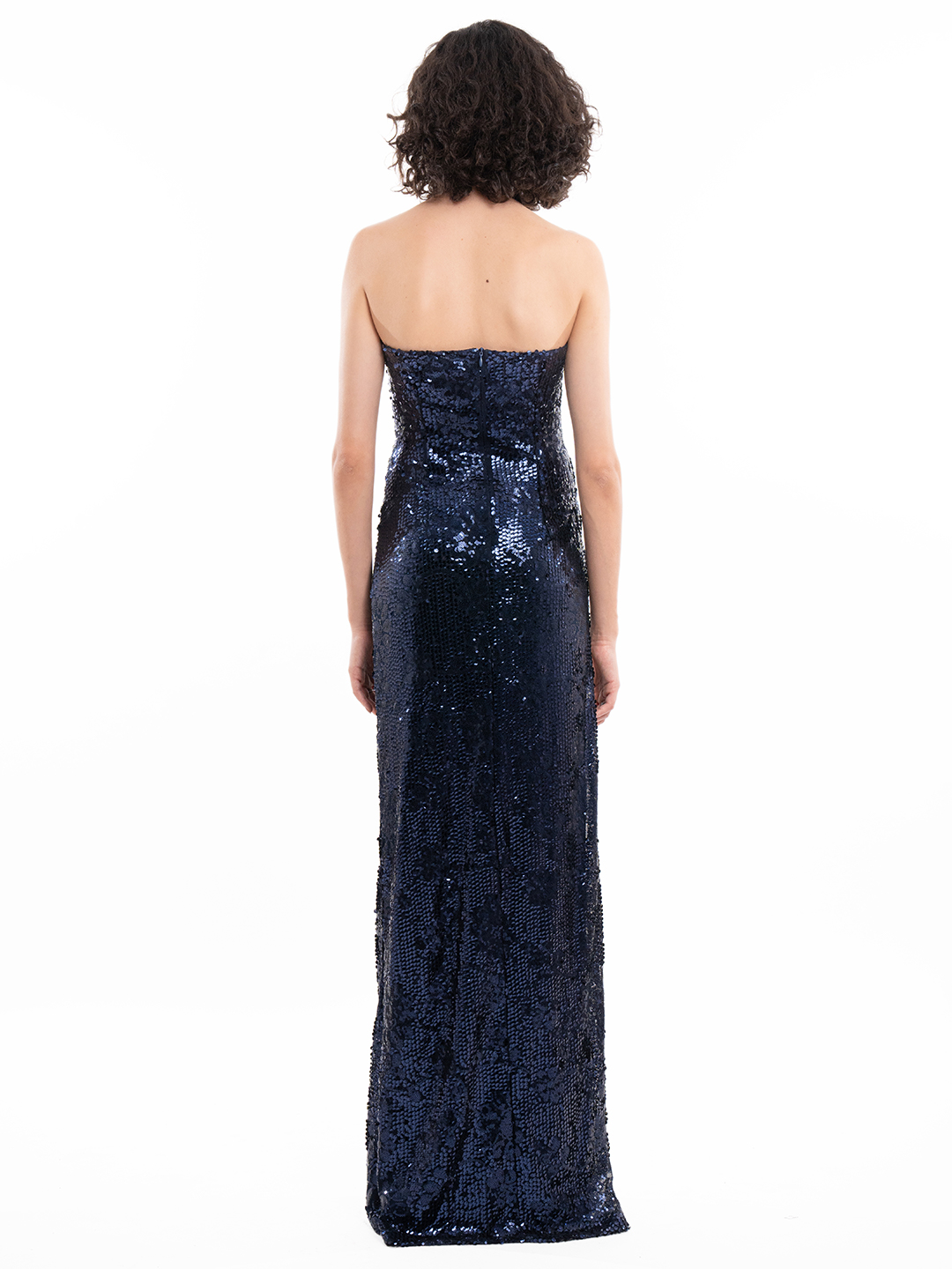 Sequin Blue Dress -1