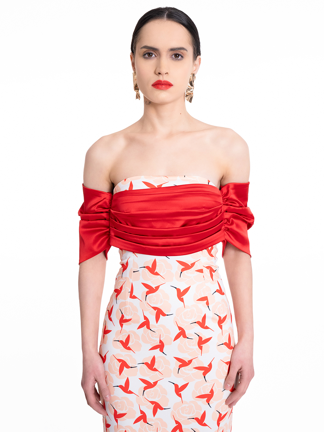 Scarlet Petal Parade Dress -3