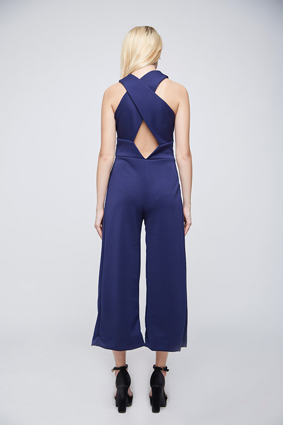 Axis Blue Jumpsuit - Back