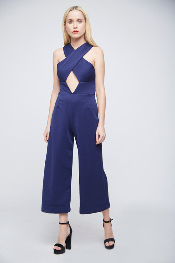 Axis Blue Jumpsuit - Front