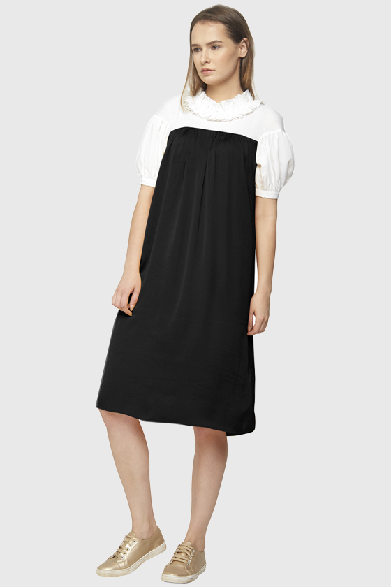 Black Luann Dress - Front