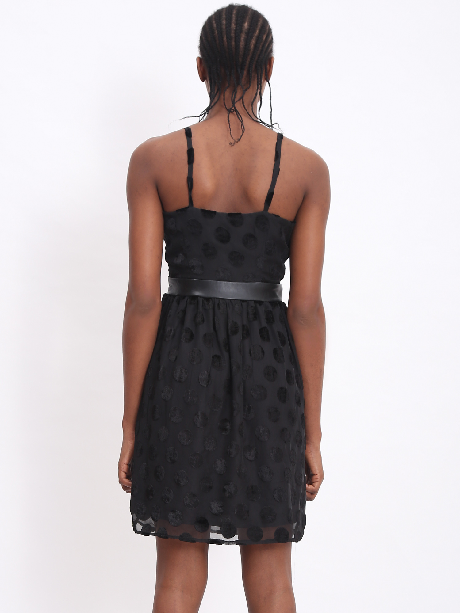 Black Bow Party Dress -3