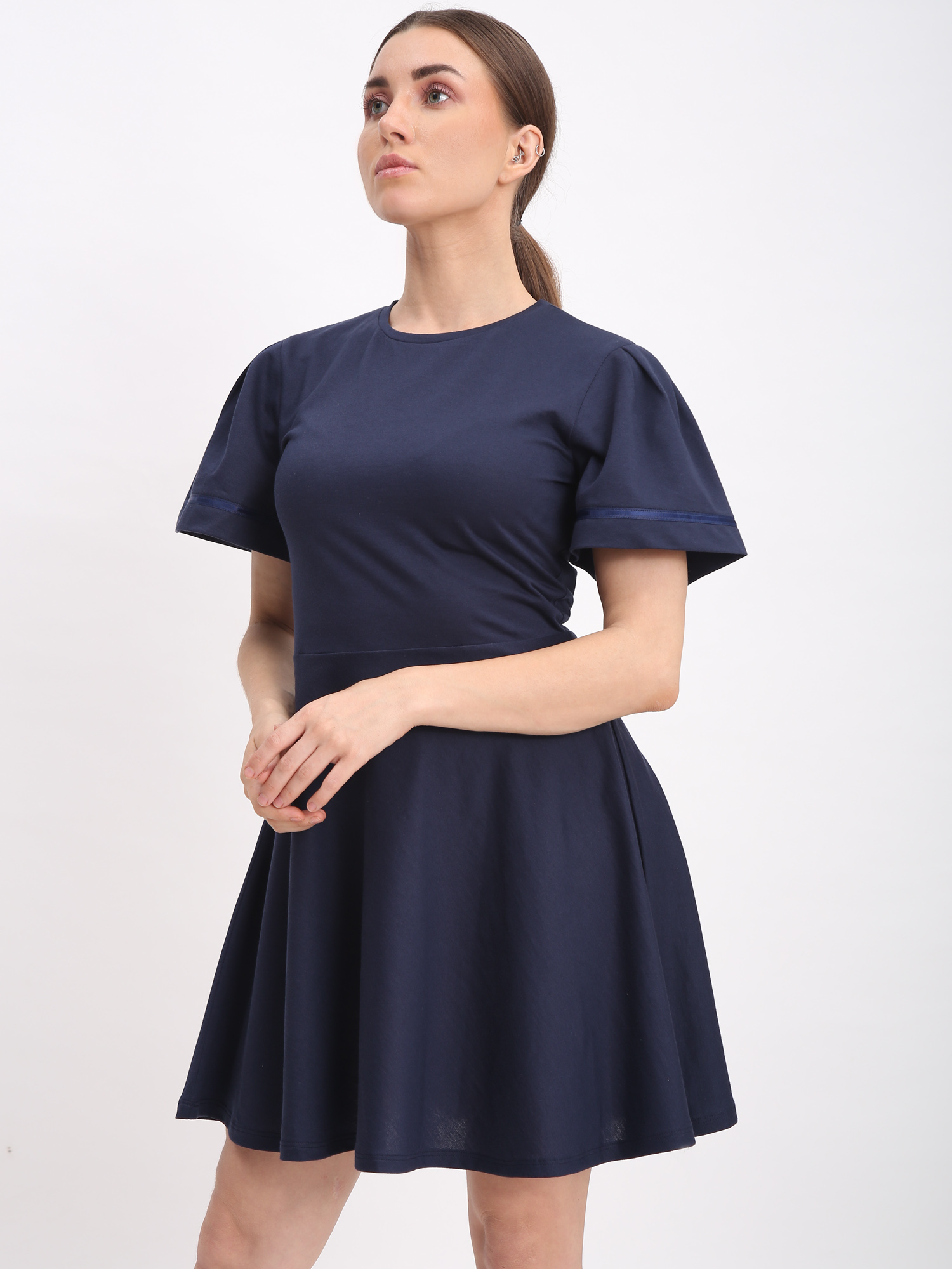 Flared Tunic Dress - Front