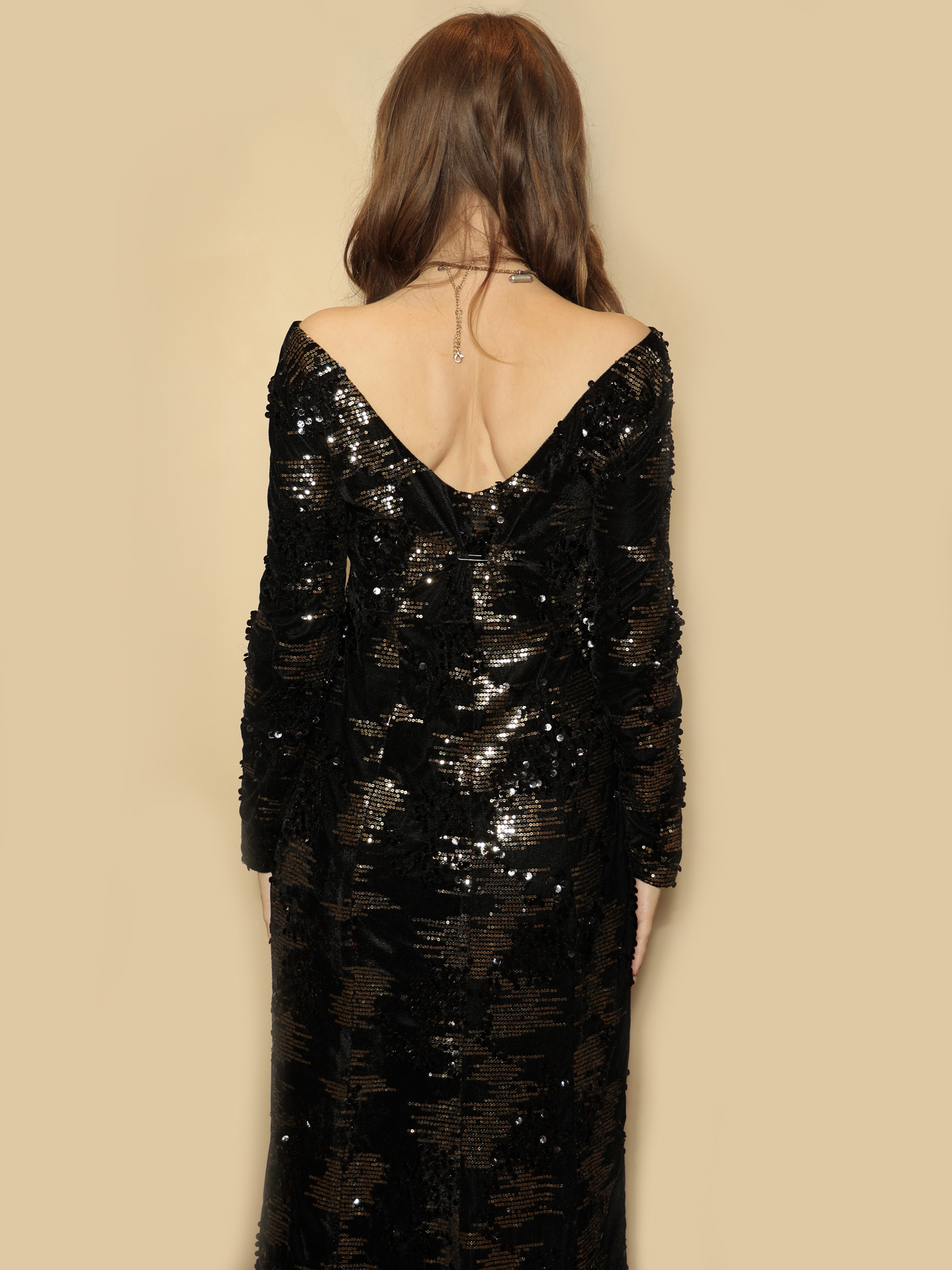 Sequin Party Gown -3