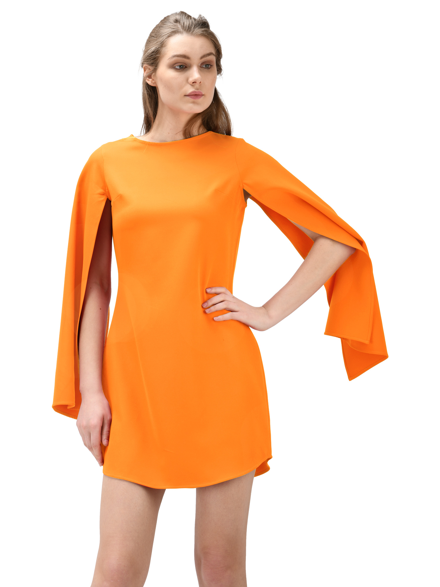 Mustard Party Dress - Front